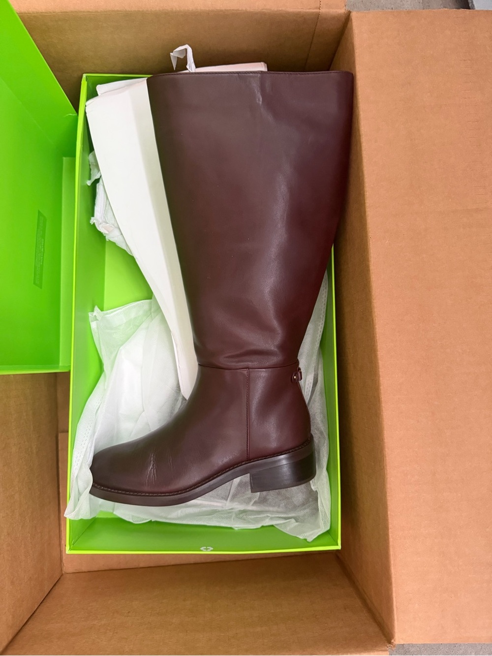 Sam Edleman Mabel Riding Boots in spiced pecan - wide calf